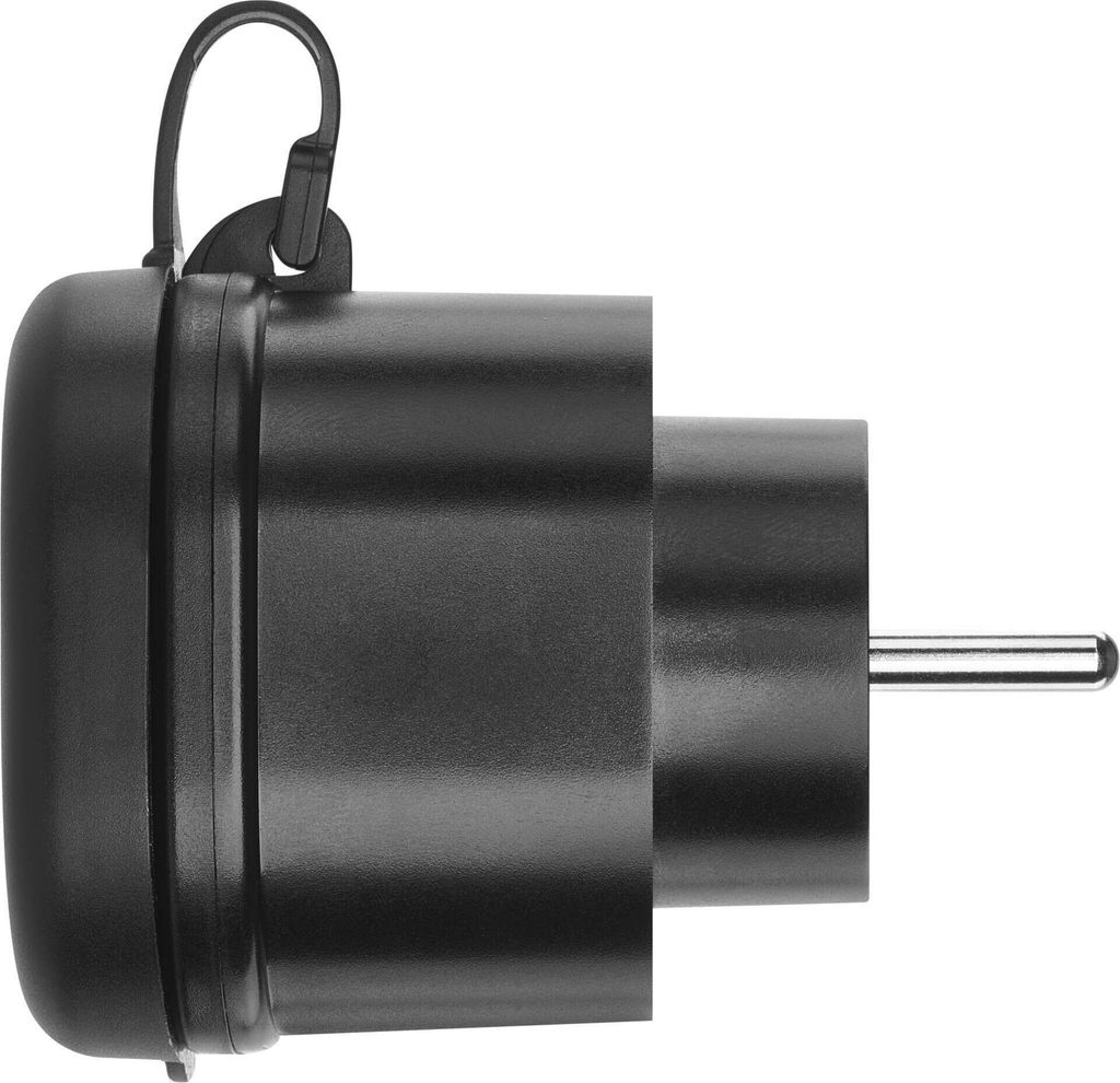 EMOS GoSmart Wifi čierna zásuvka s krytkou IP44 P5552 Obrázok produktu 3
