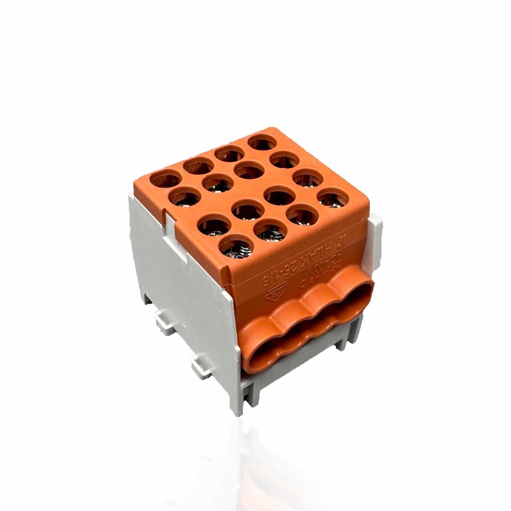 SD ProfiLine Abzweigklemme HLAK 25-1/6 M2 braun, 1 Stück