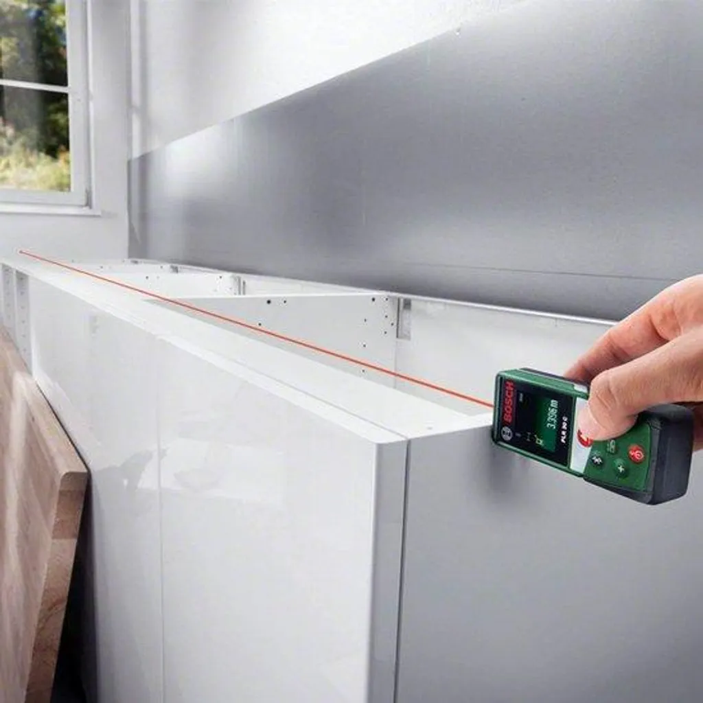 Télémètre laser pour travaux de rénovation avec suivi application dédiée