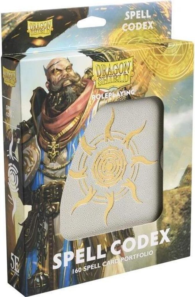 Zauberspruchkodex Aschweiß für 160 Zauberkarten, DnD-kompatibel