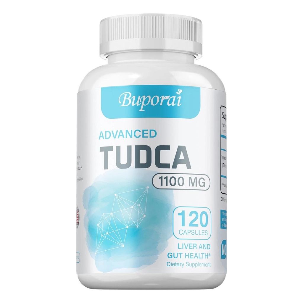 TUDCA 1100mg (120 Kapseln) Nahrungsergänzungsmittel, Leber, Reinigung, Entgiftung, Körpergesundheit, Darm, Darmgesundheit