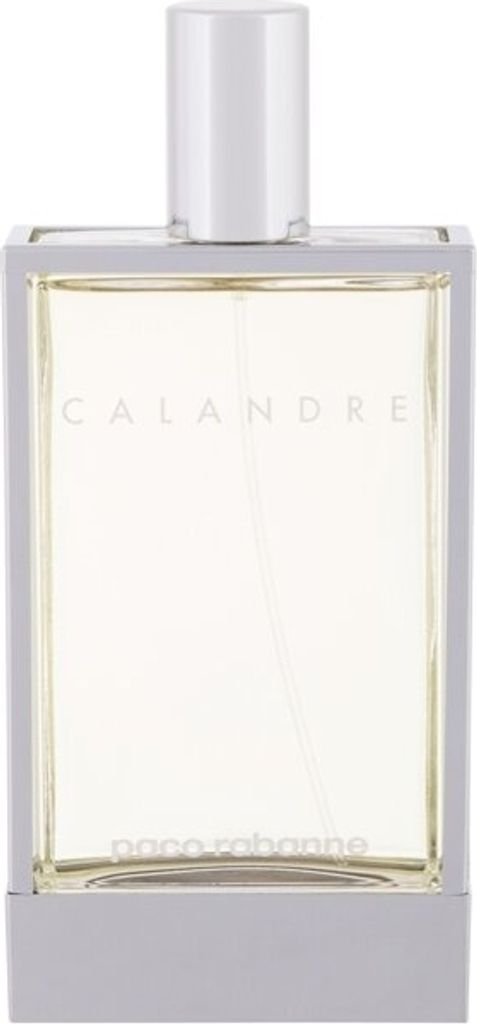 A clear, front-facing studio shot of a perfume bottle.