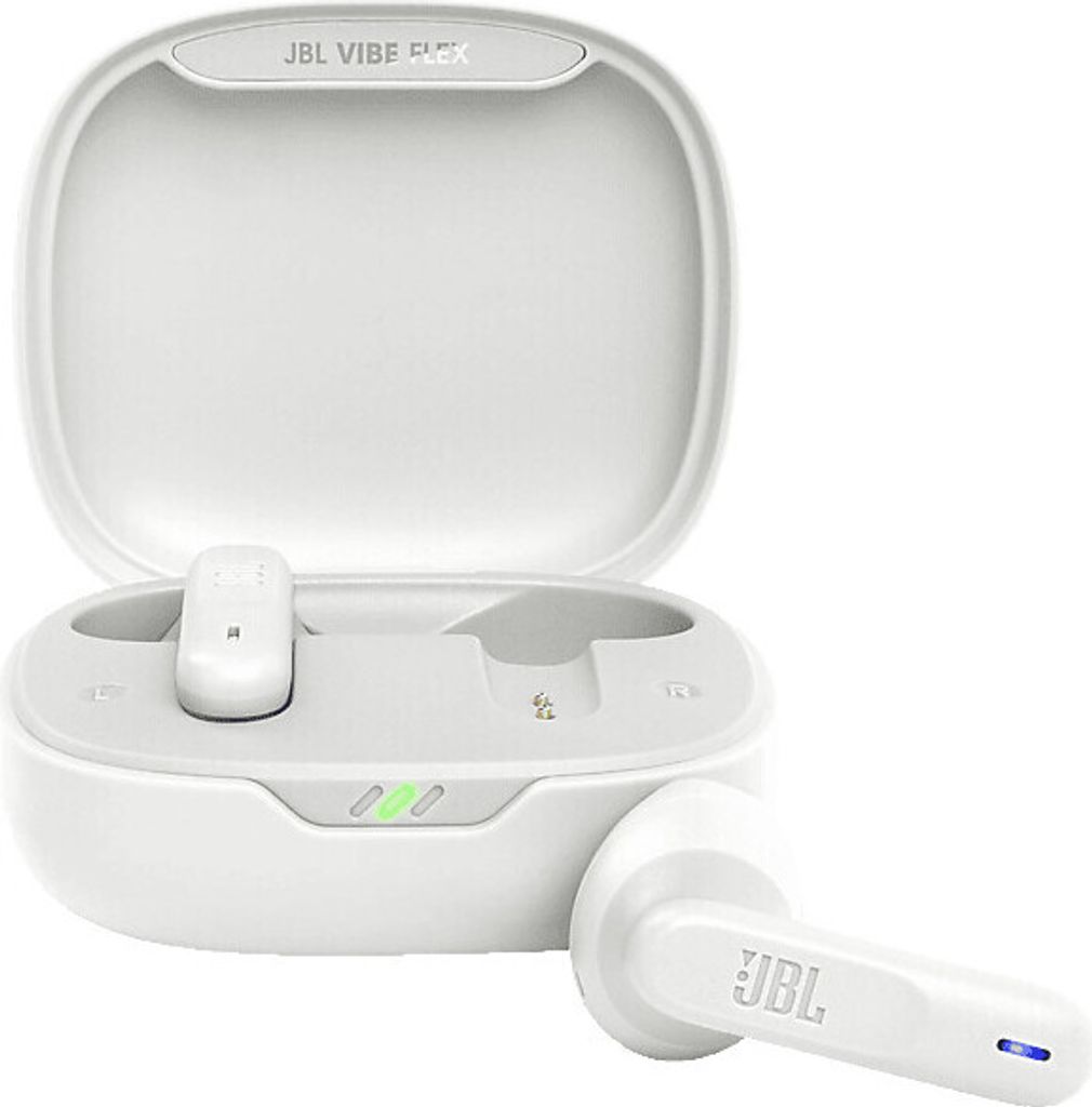 Słuchawki JBL Vibe Flex (białe, bezprzewodowe) Zdjęcie produktu 8