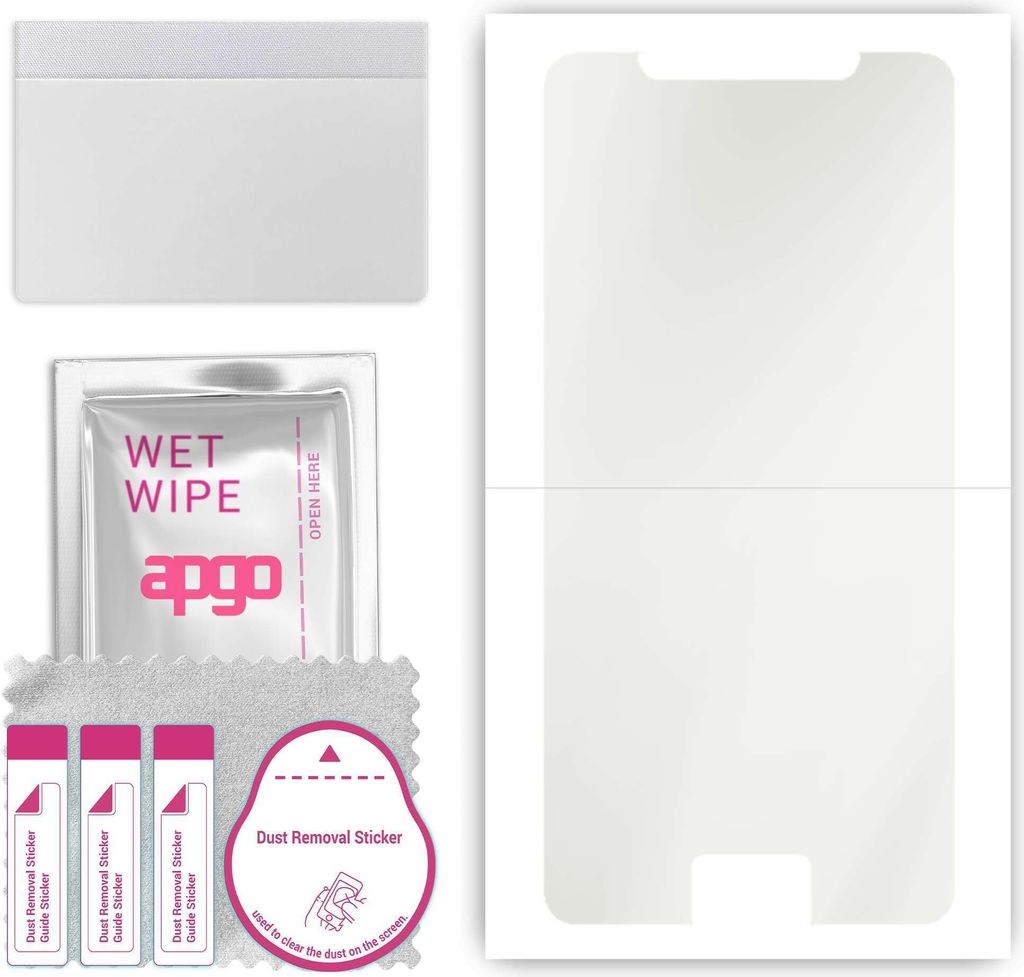 apgo Hydrogel Schutzfolie, Matt, kompatibel mit Samsung Galaxy A3 2016 A310F, flexibele Displayschutzfolie, Folie mit Positionierhilfe, Anti-Finger...