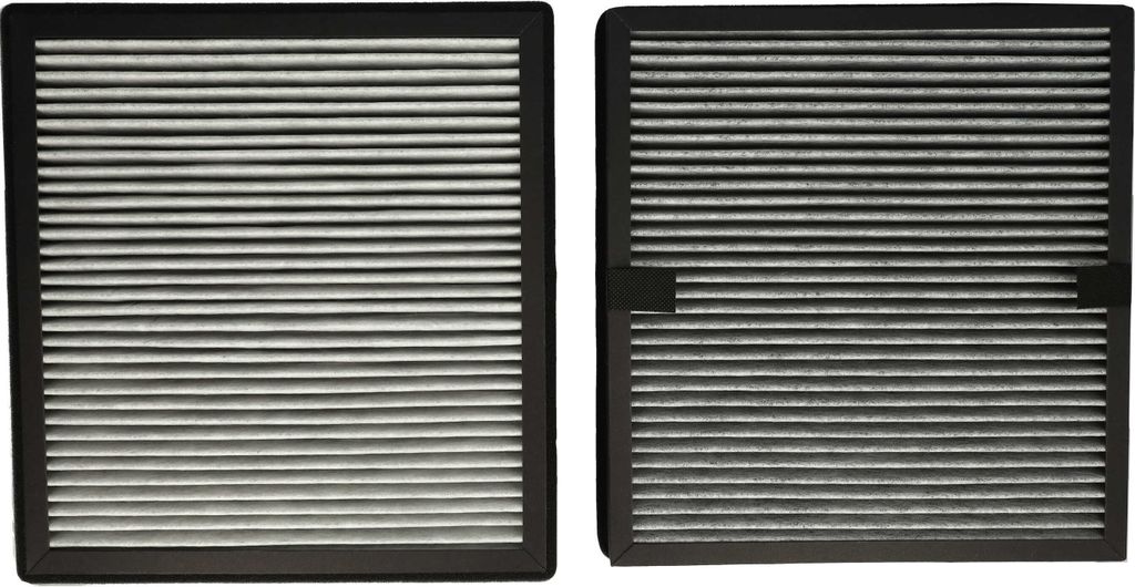 vhbw 2-teiliges Filter-Set Ersatz für Ideal 8734001 für Luftreiniger - HEPA-Filter, Aktivkohlefilter