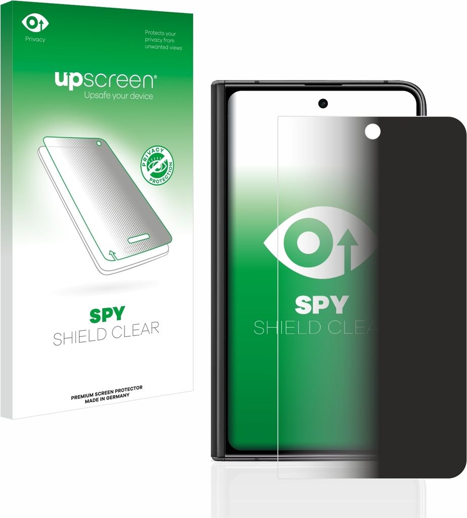Für Google Pixel Fold (Äußeres Display) Sichtschutzfolie Schutzfolie upscreen Anti-Spy Privacy Sichtschutz Blickschutz Display Schutz Folie Blau...