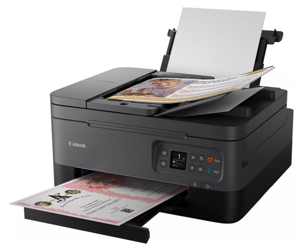 Canon PIXMA TS7450i Multifunktionssystem 3-in-1 schwarz Immagine del prodotto 