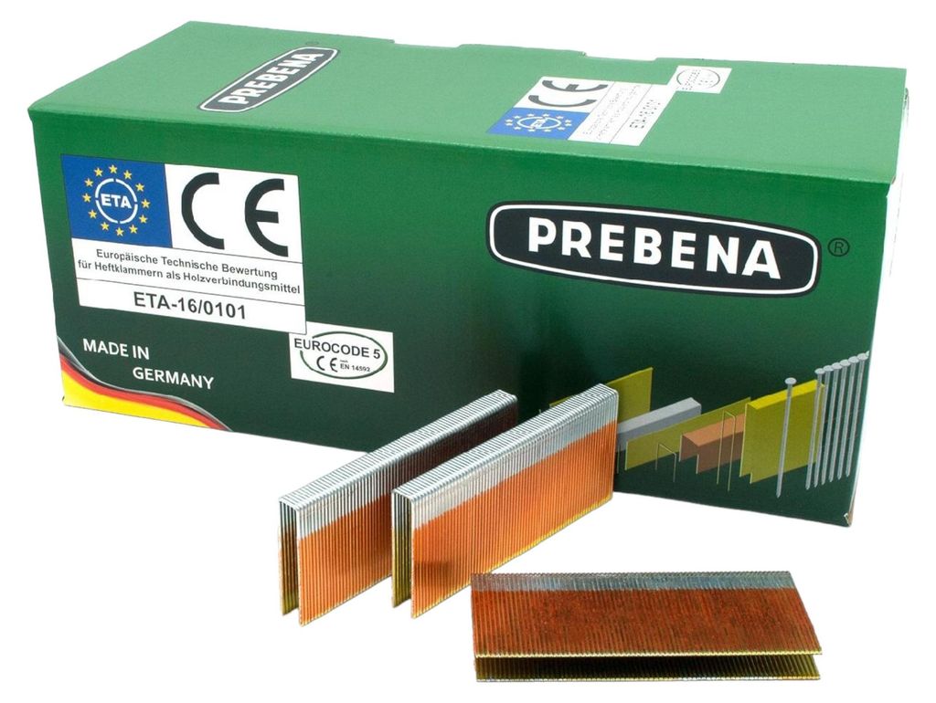 Prebena Z50CSVHA-ETA graffette 50 mm tipo Z 9500 pezzi Immagine del prodotto 