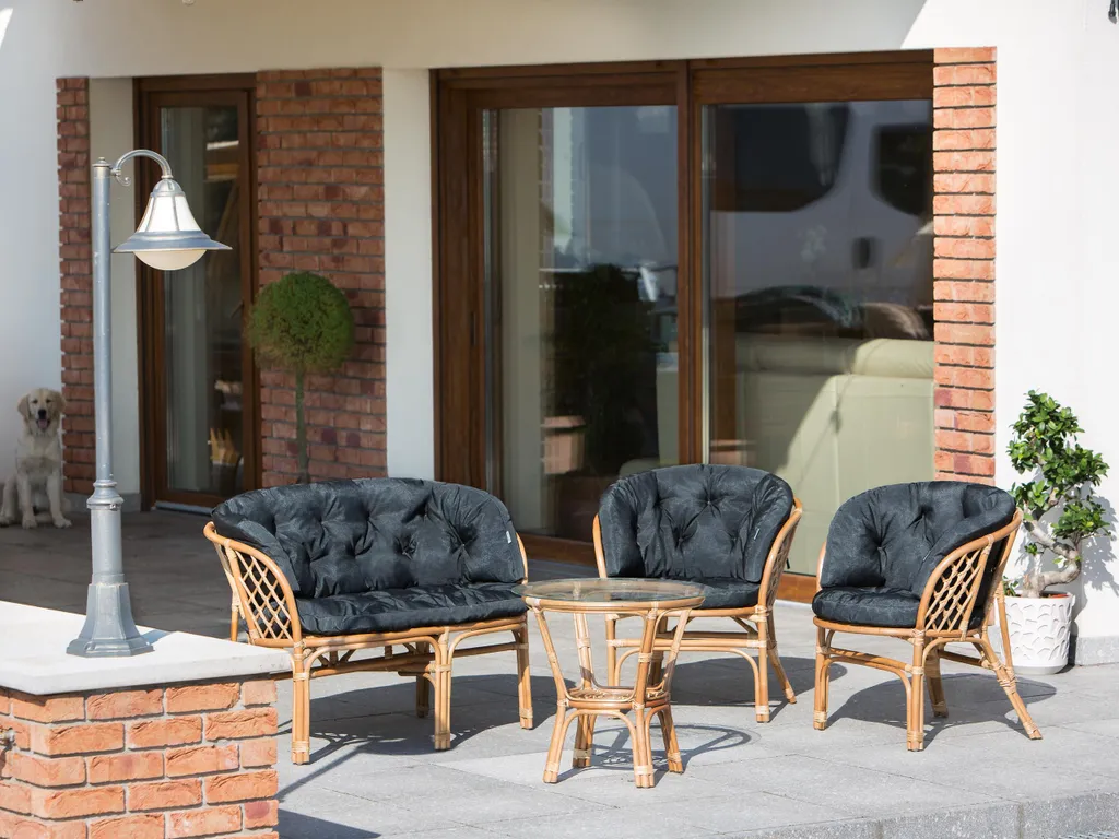 Set Cuscini AMANDA HobbyGarden: Comfort Extra per Mobili Rattan e Giardino - 2