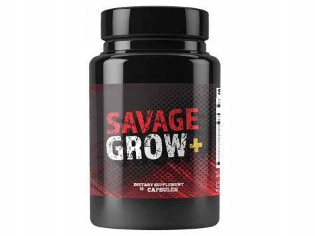 Savage Grow Plus - Erweiterte Formel Für Männliche Vitalität Und Stärke