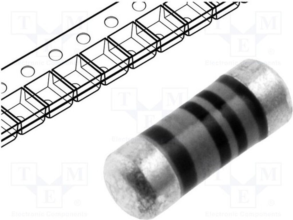 25x Widerst: thin film 160kΩ SMD 0,4W ±1% SMM02040C1603FB300 Widerstände SMD Mini
