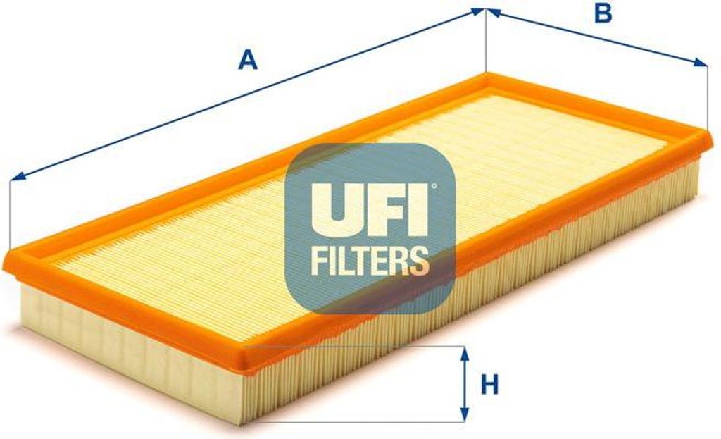 UFI 30.071.00 Luftfilter OE 13712245401 kompatibel mit 3er E36