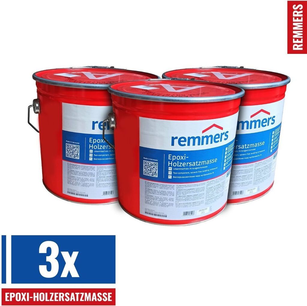 3 x Remmers EPOXI-HOLZERSATZMASSE 3kg | Kaufland.de