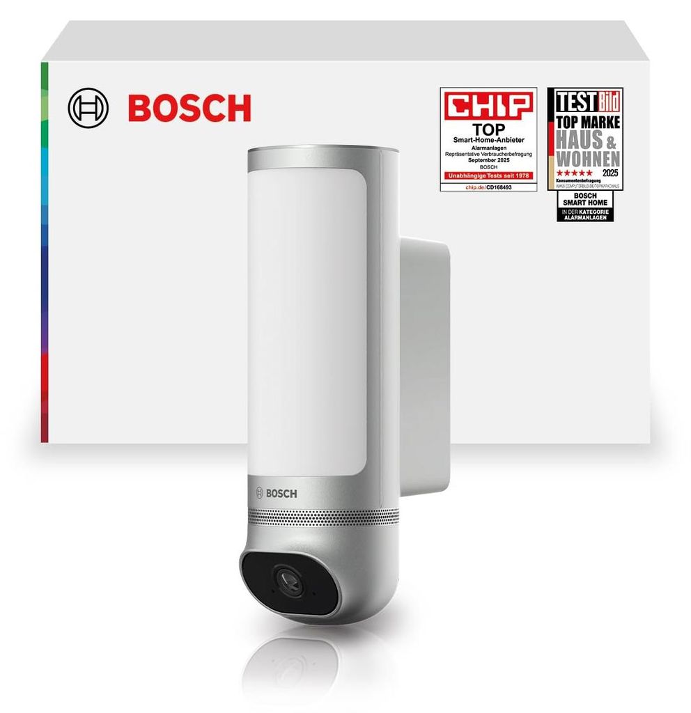 Bosch Smart Home Buitencamera II, zilver Productafbeelding 