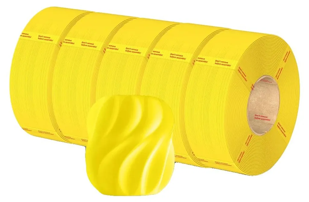 Filament PLA+ Jaune 5kg Haute Résistance pour Impression 3D Durable