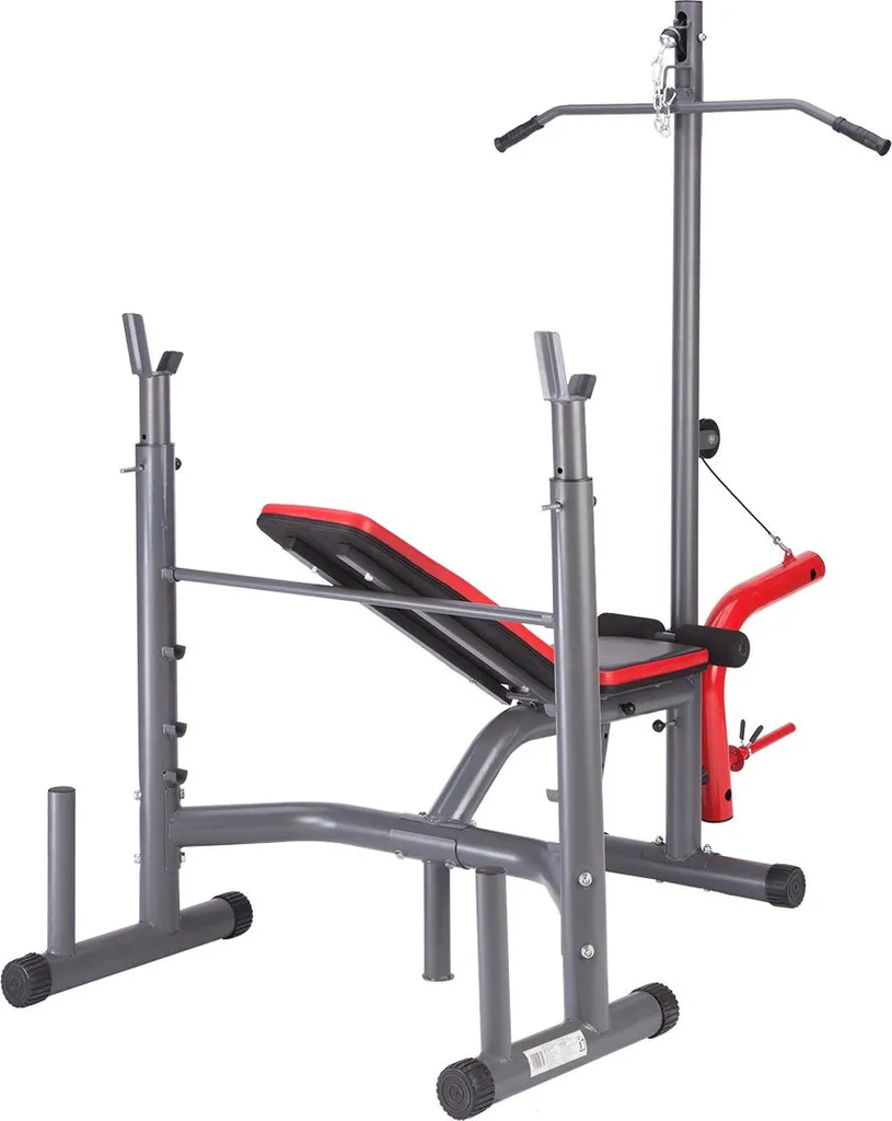 Banc de musculation complet LS7206 avec leg extension et support HMS - 5