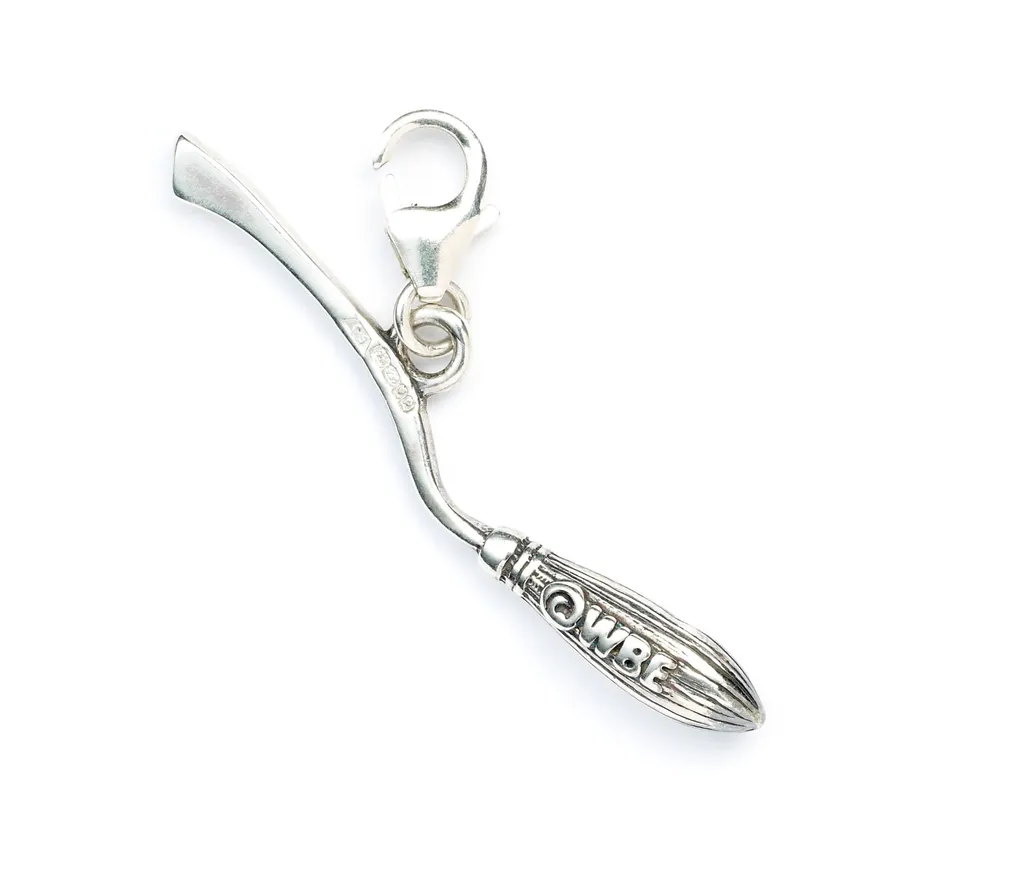 Pendentif Balai Nimbus 2000 Harry Potter Argent Sterling avec Clip