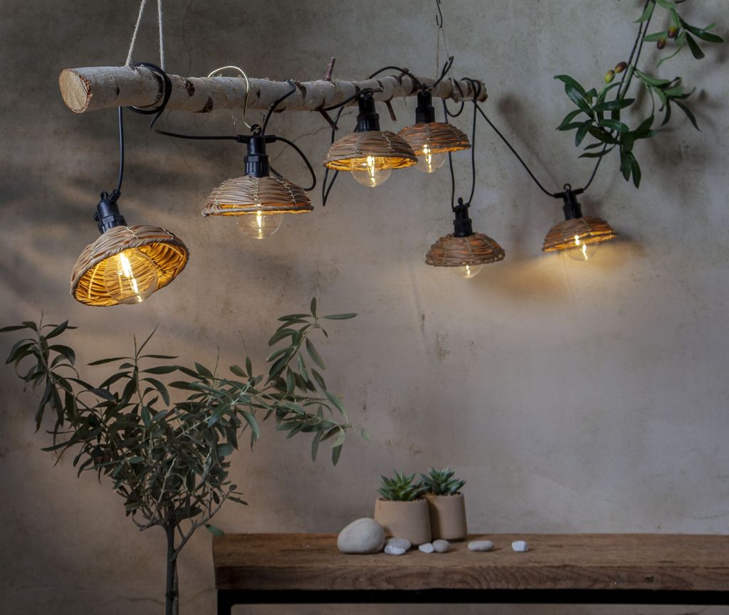 LED-Lichterkette 'Cesta Light', 6-tlg., 6 ww LED