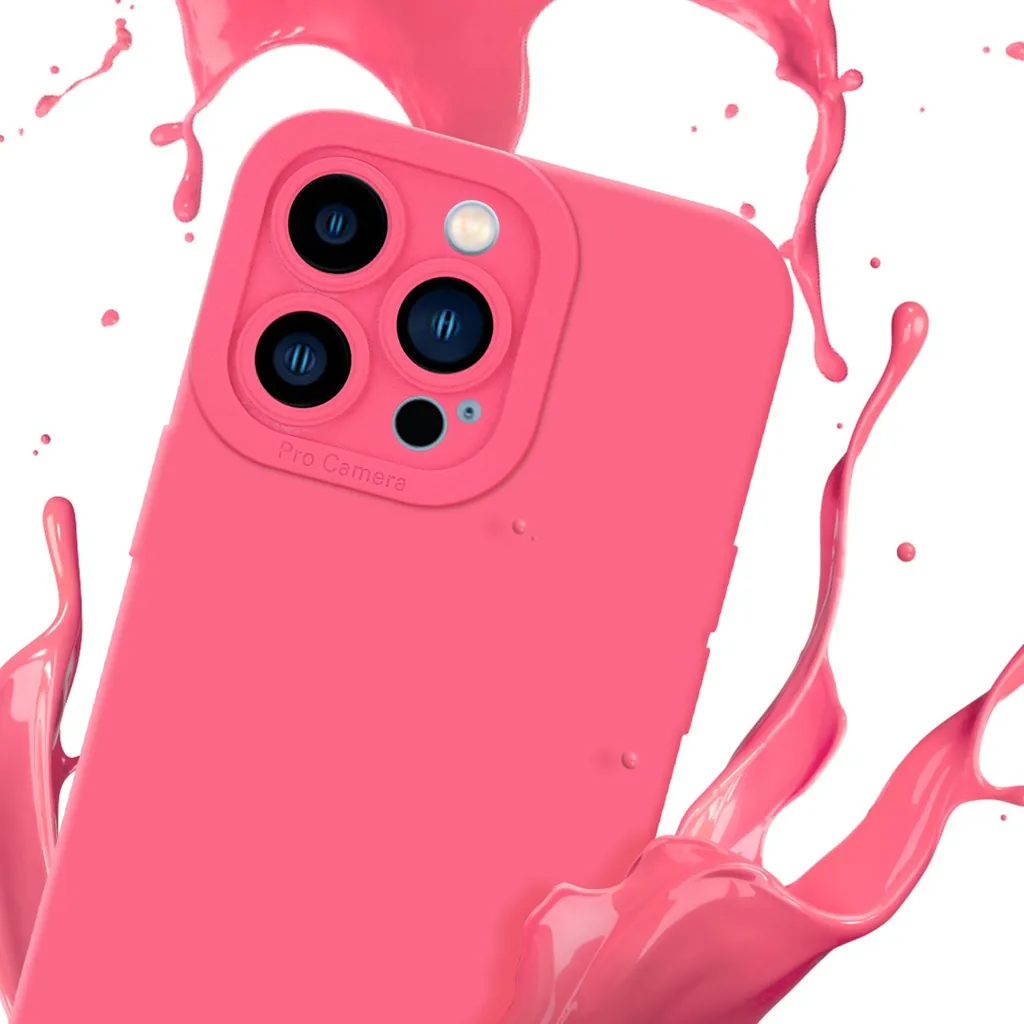 Cadorabo Custodia per LG G3 in FROSTY ROSA - Rigida Cover Protettiva Sottile con Bordo Protezione - Back Hard Case Ultra Slim Bumper Antiurto Guscio Plastica