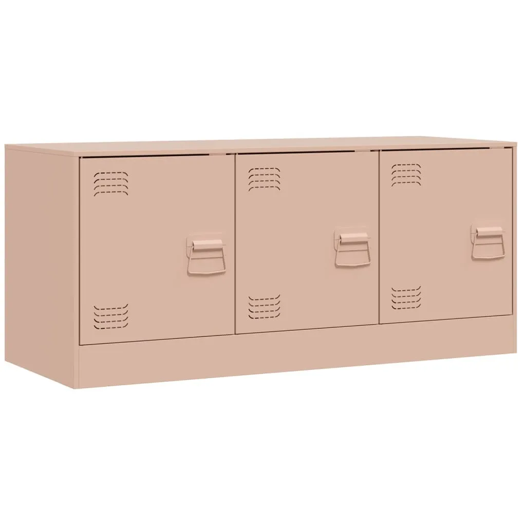 Petit meuble TV Rosa 99x39x44 cm idéal pour optimiser l'espace du salon