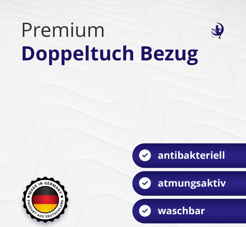 Taschenfederkernmatratze - 160 x 200 cm - 24 cm - H3 H4 - Produktbild 6