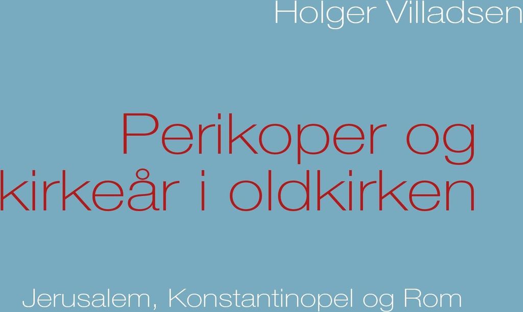 Perikoper og kirkeår i oldkirken