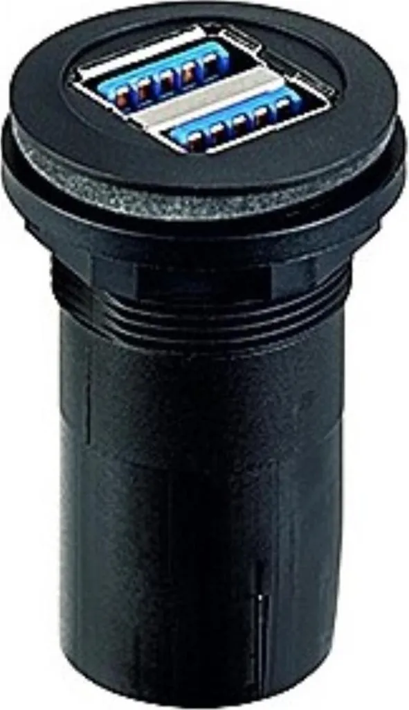 Doppia USB 3.0 Schlegel RONTRON-R-JUWEL Argento: Offerta Presa Pannello