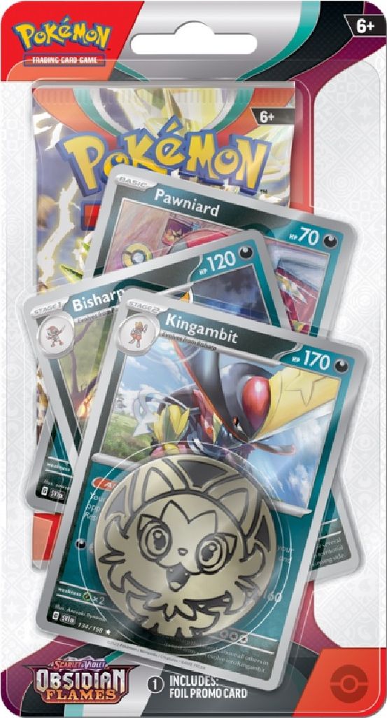 Pokemon Obsidian Flames: Kingambit Premium Checklane Produktbild 