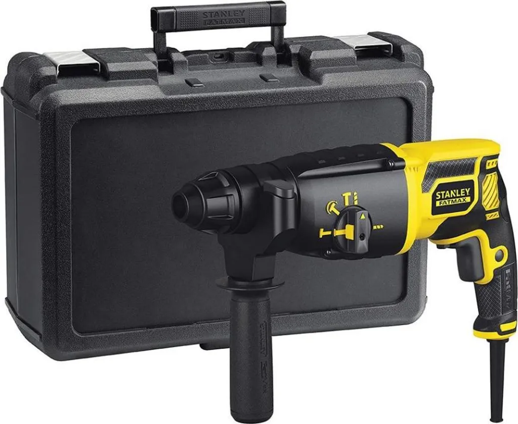Marteau perforateur 750W SDS+ STANLEY FATMAX : fini le perçage difficile