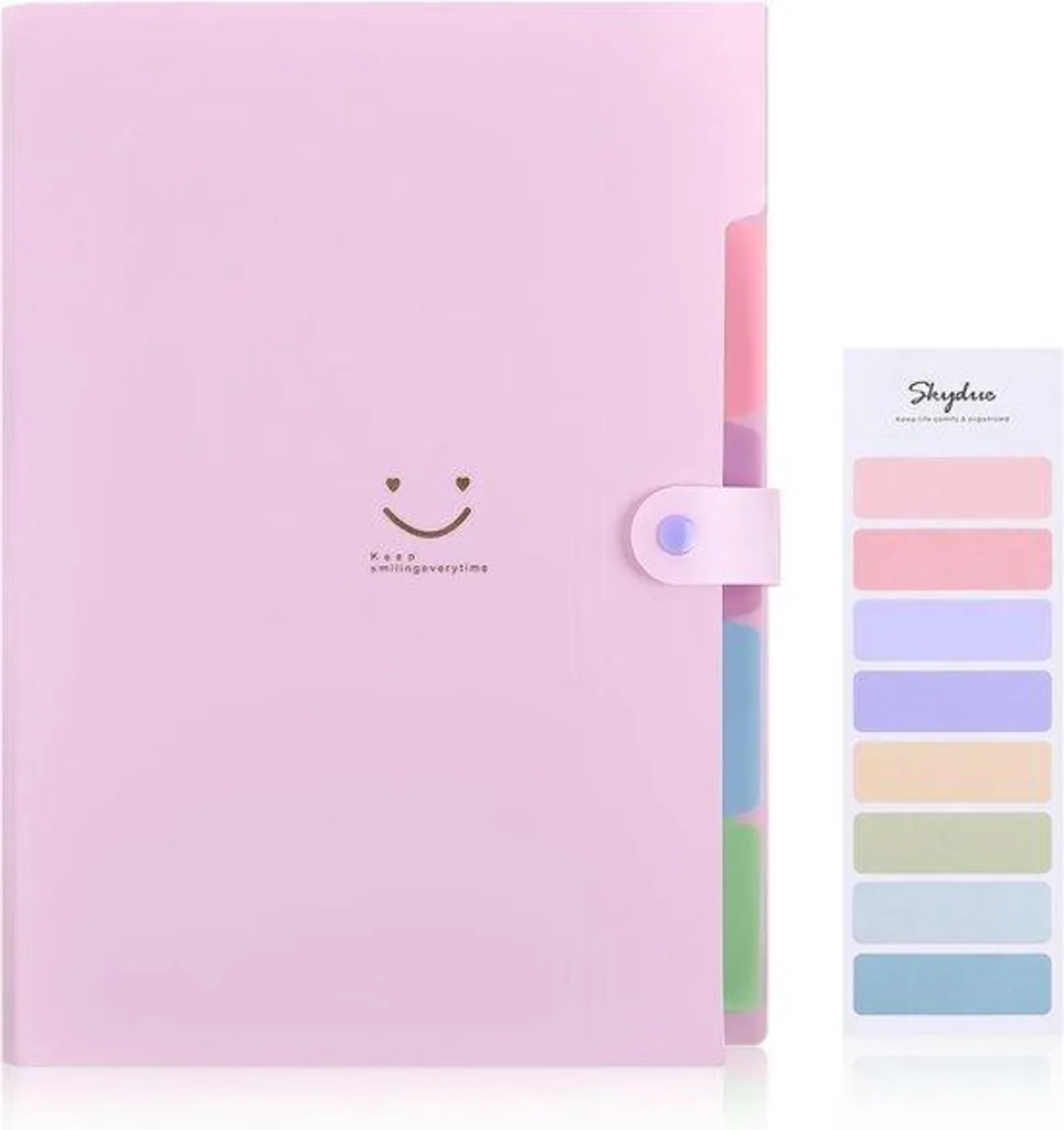 Porte-documents A4 violet pour organiser vos factures et vos cours