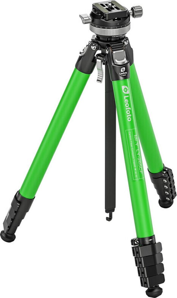 Leofoto Carbon-Dreibeinstativ LY-265CF Mr. Y grün