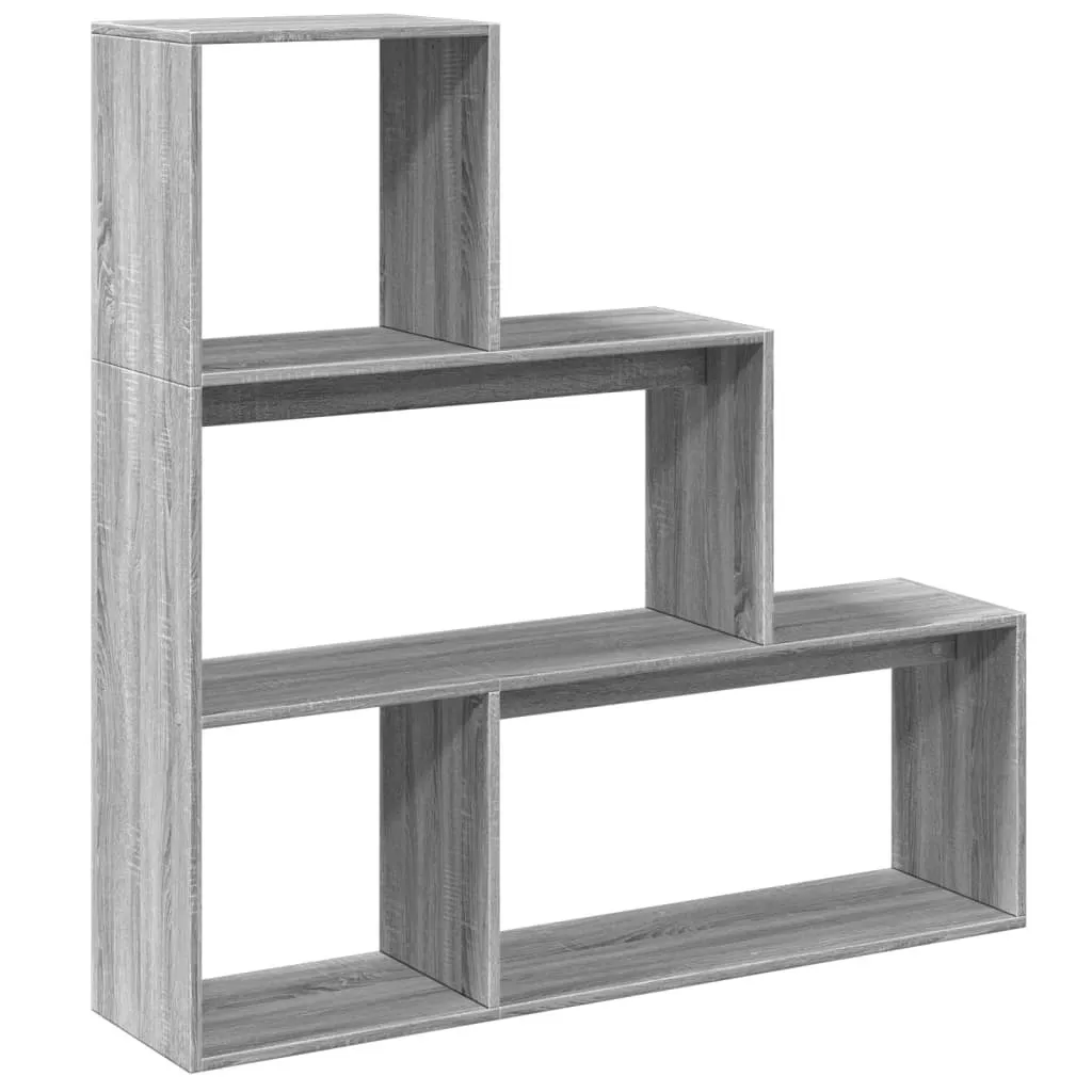 vidaXL Libreria per Famiglia Grigio Sonoma 123x123 cm - Multiuso