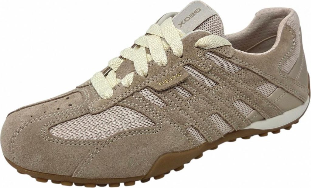 Geox Snake sportlicher Schnürer Beige Produktbild 