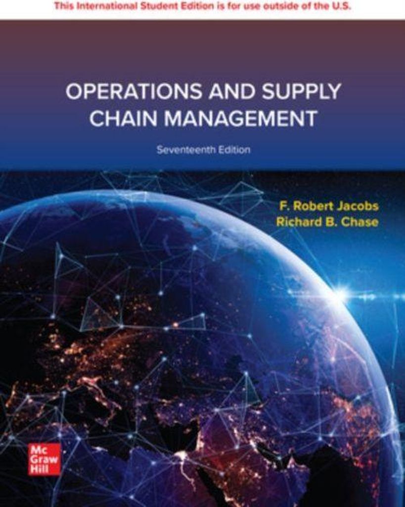 Operations and Supply Chain Management ISE