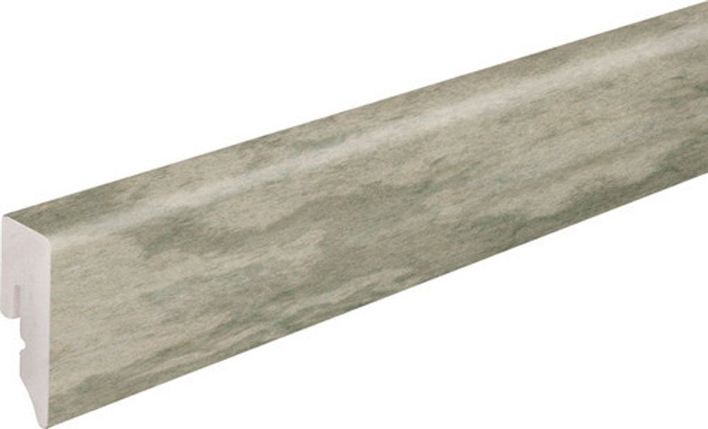 SKANDOR Sockelleiste PVC KU048L Nimbus beige 2400 x 38,5 x 15 mm