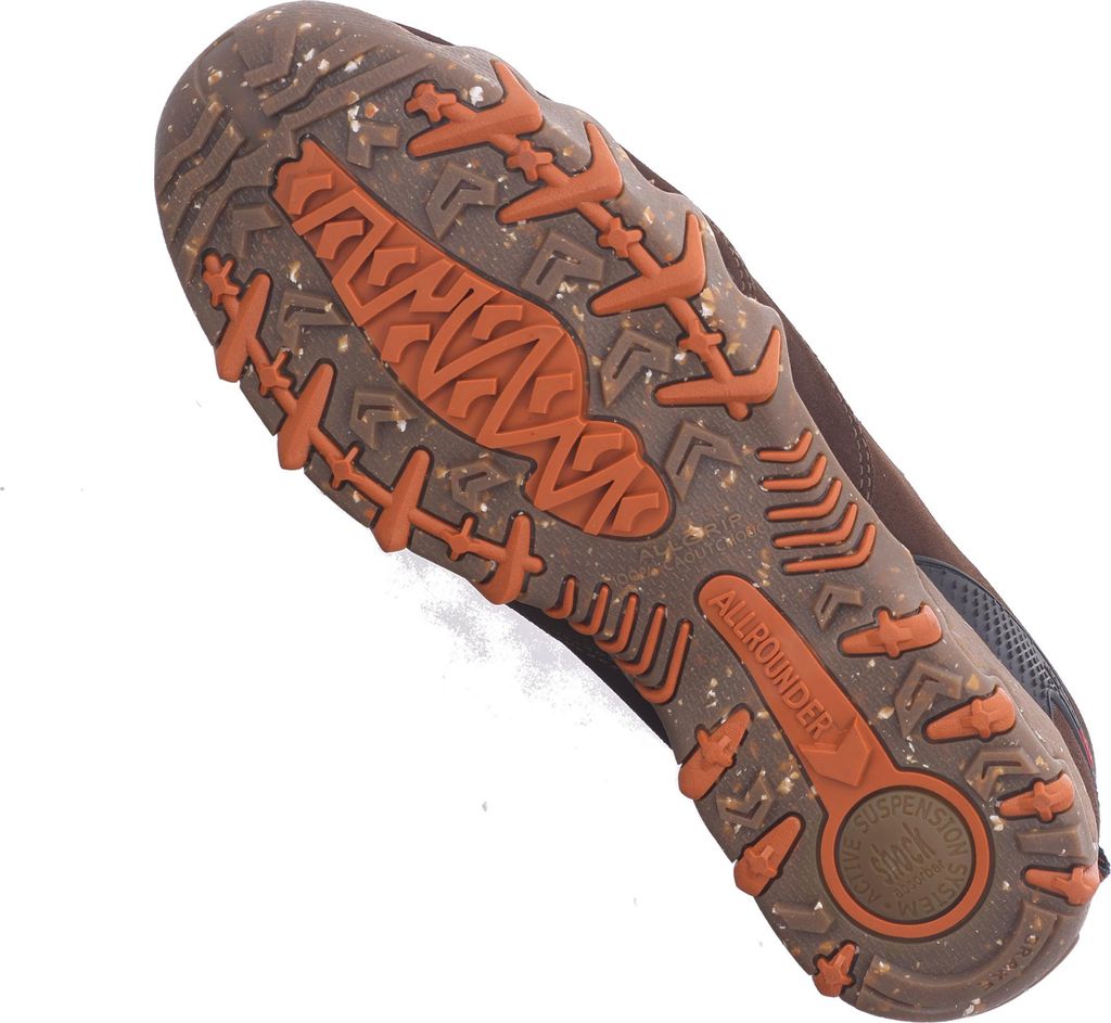 Allrounder by Mephisto Nizar-Tex sportlicher Schnürer Braun in Gr. 38