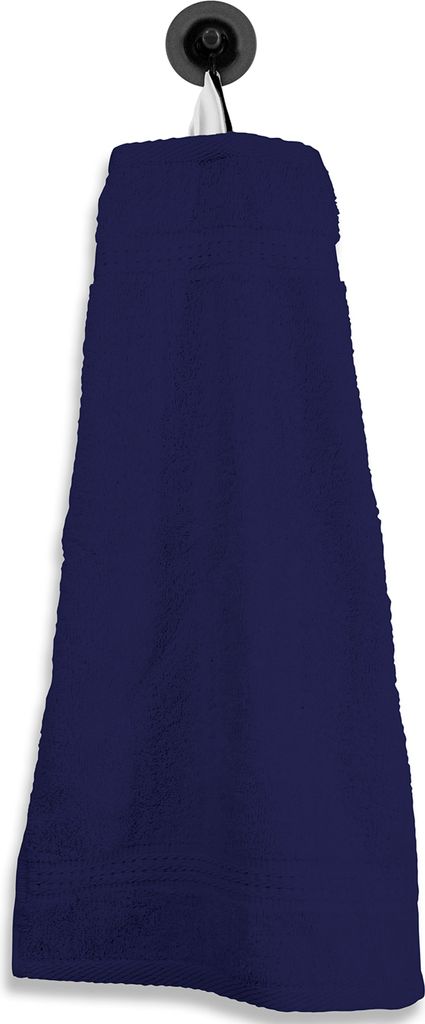 Gästetuch Gästehandtuch navy marine blau 30x50 cm Baumwolle Handtuch Frottee