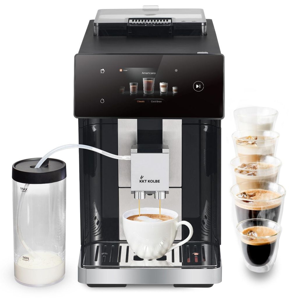 KKT KOLBE Pro Kaffeevollautomat mit Milchbehälter, Produktbild 