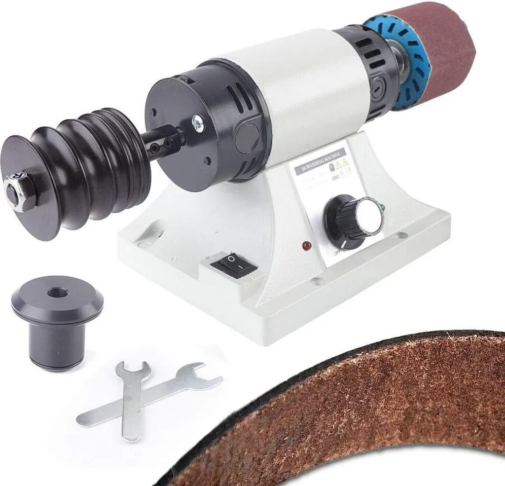 Polisseuse de cuir électrique à vitesse variable pour bords et tranches