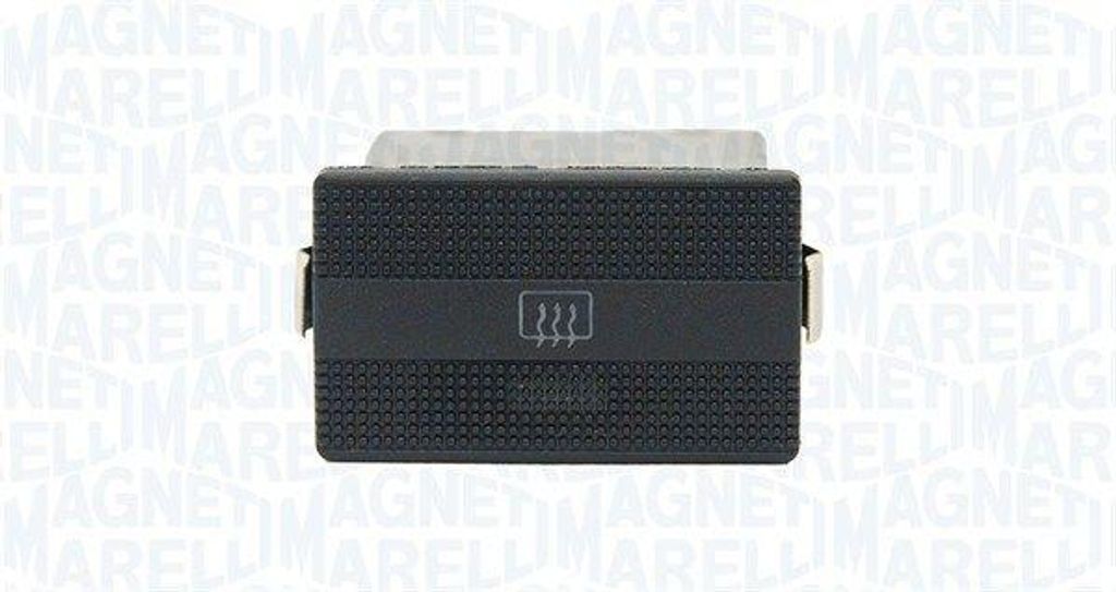 MAGNETI MARELLI 000050018010 Schalter, Heckscheibenheizung OE 3A0959621G kompatibel mit Transporter IV, Passat 35I