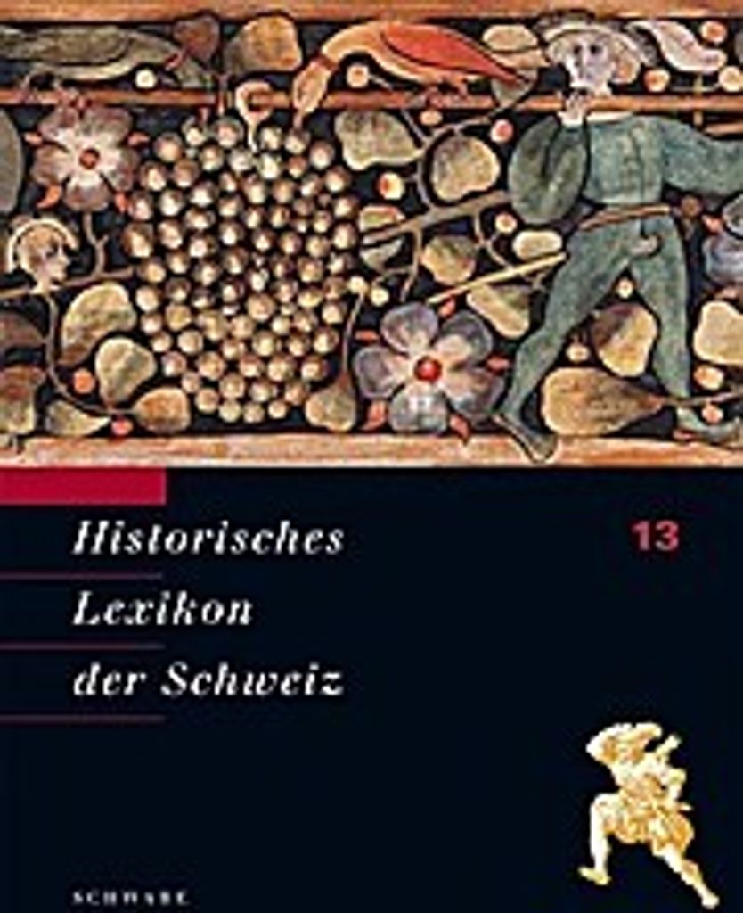 Historisches Lexikon der Schweiz (HLS). Gesamtwerk. Deutsche Ausgabe / Vio - Zyr