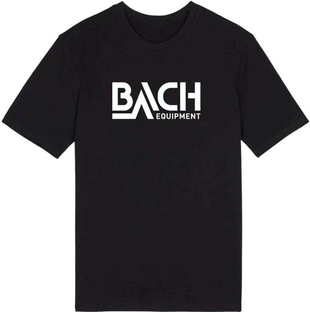 Bach Logo Kurzarm-t-shirt Schwarz S Mann Schwarz S