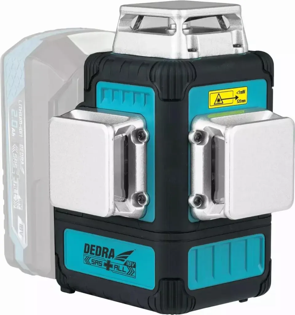 Niveau Laser de Chantier 3D Vert Ded6910 pour Alignement Horizontal 360°