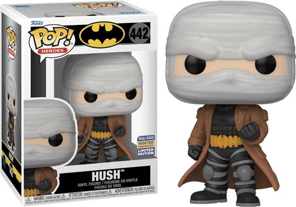 Figur Funko POP DC Super Heroes 442 Hush Winter Convention 2022