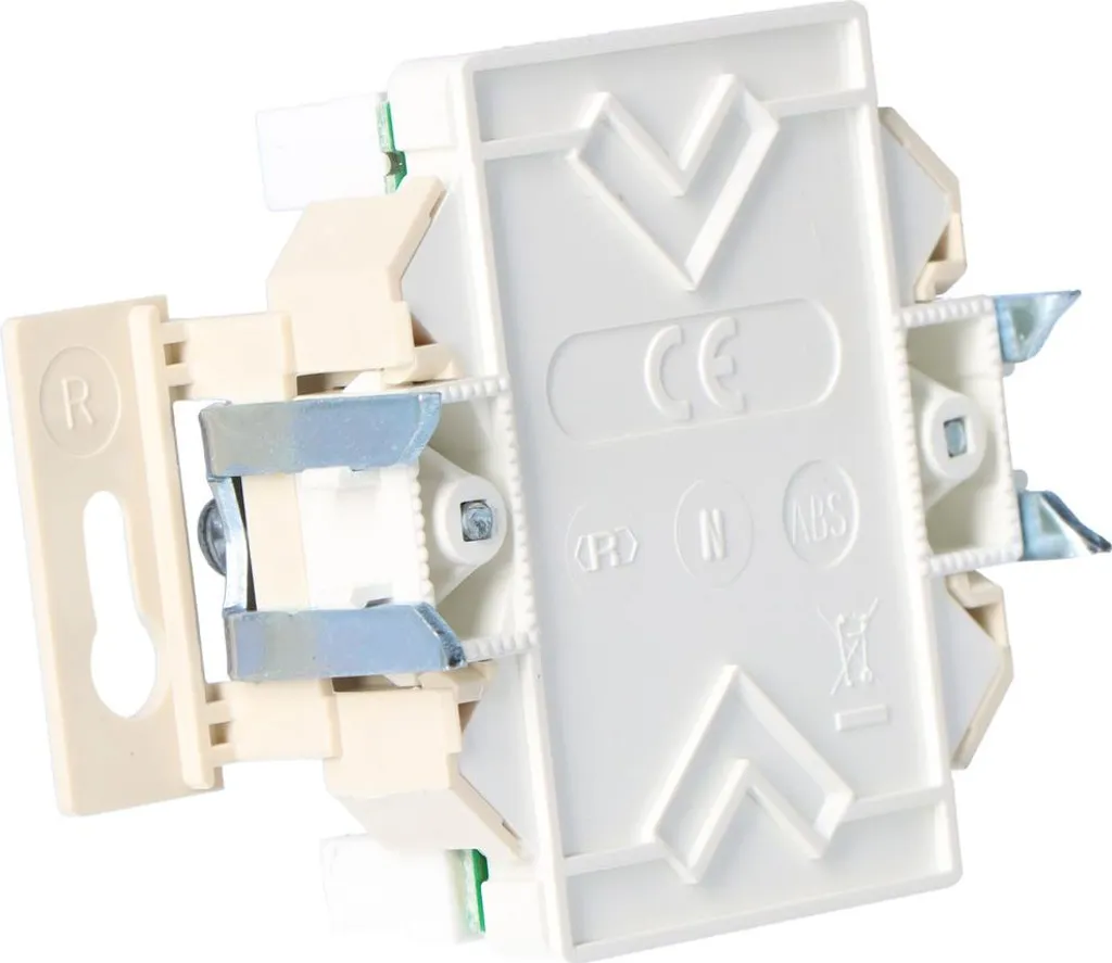 Double prise informatique UAE RJ45 Cat 5e Hager One Platform - Berker