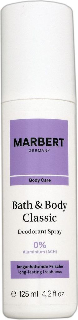 Marbert Bath & Body Classic Deodorant Deo Spray 125 ml neu Etikett zerkratzt
