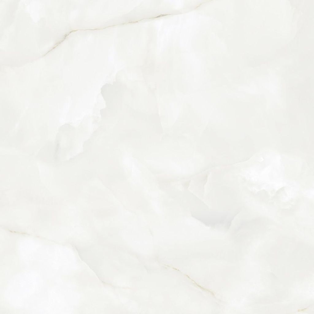 Bodenfliese Feinsteinzeug Bianco Christal 120 x 120 cm weiß