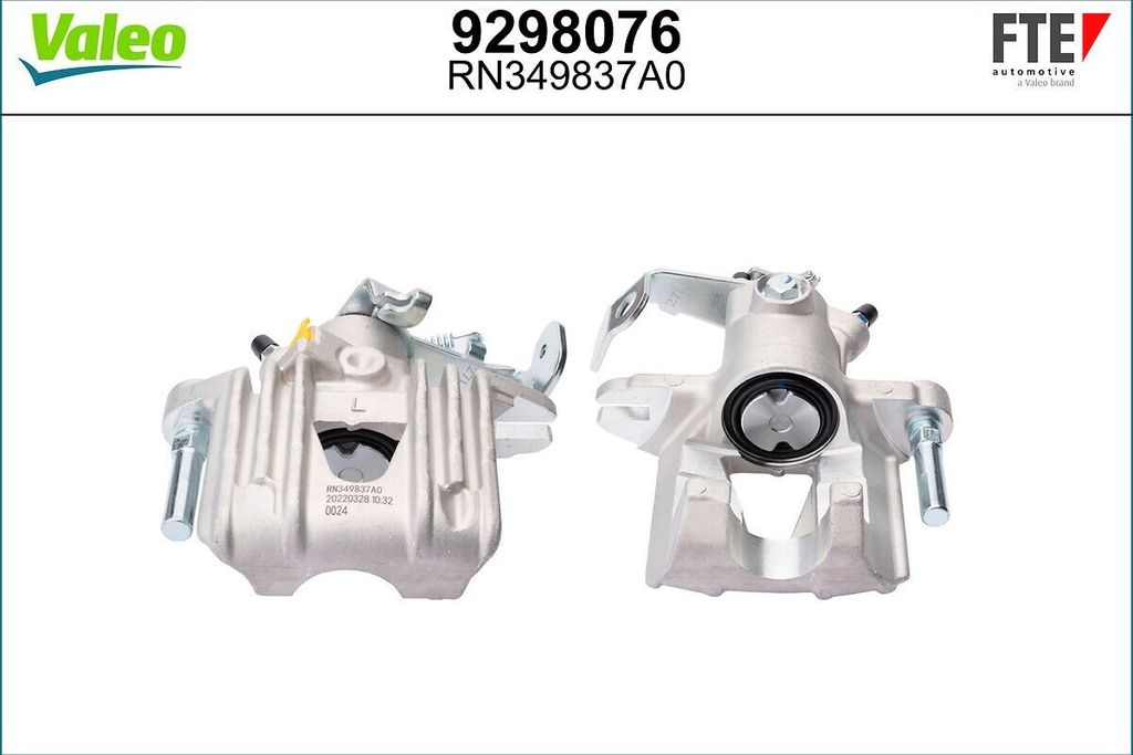 FTE Bremssattel Hinten Links für OPEL Astra G CC (T98) Ø34mm Grau 9298076