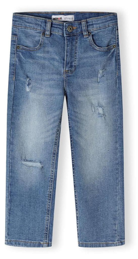Minoti Jeans Baumwolle Blau Gr. 146 für Jungen