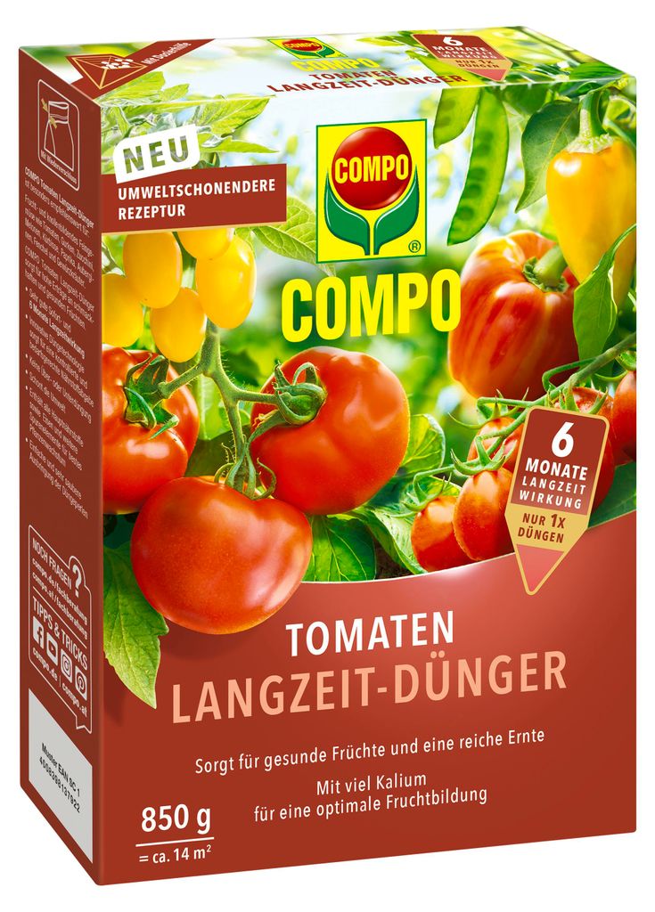 Tomaten Langzeit-Dünger Compo 850 g mineralischer Dünger Produktbild 
